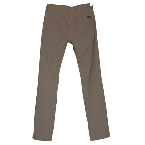 Prana Mens Brion Straight Pant 28x32 in Mud Standard Fit Stretch Hiking *EUC - Picture 4 of 11